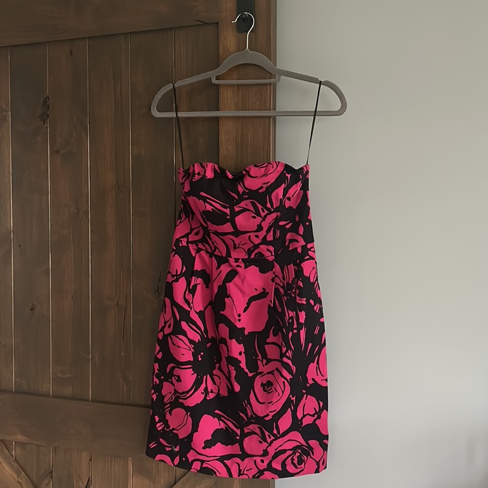 Express Studio Strapless Floral dress | Size 4